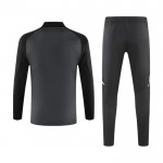 Manchester United Training Sweatshirts Viertelreißverschluss 2024-25 Graue